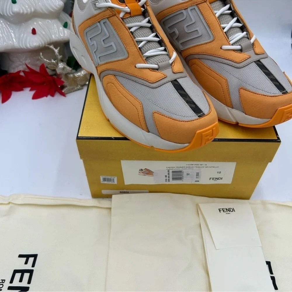 Fendi vibrant orange